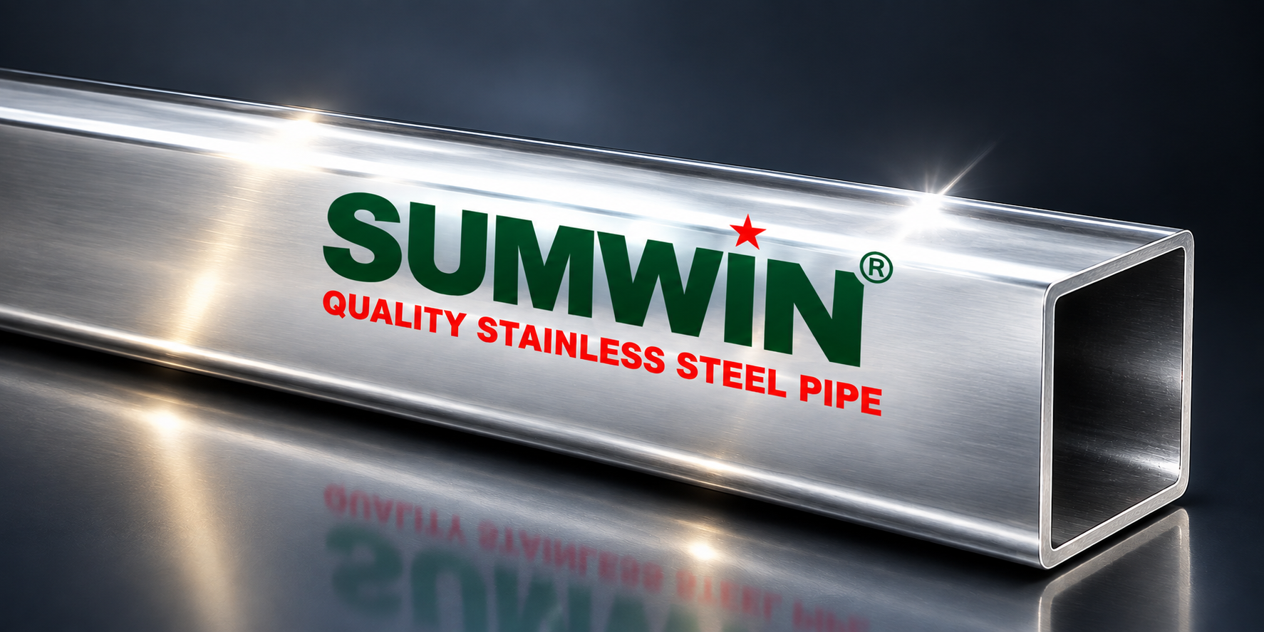 SUMWIN Stainless Steel Square Pipe